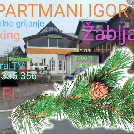 Apartments Igor Жабляк Экстерьер фото